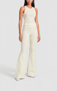 Ivory / Pantalon Ayala en laine - Ivory