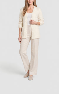 Ivory / Cardigan Amelia en cachemire - Ivory