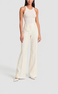Ivory / Pantalon Rhein en lin - Ivory