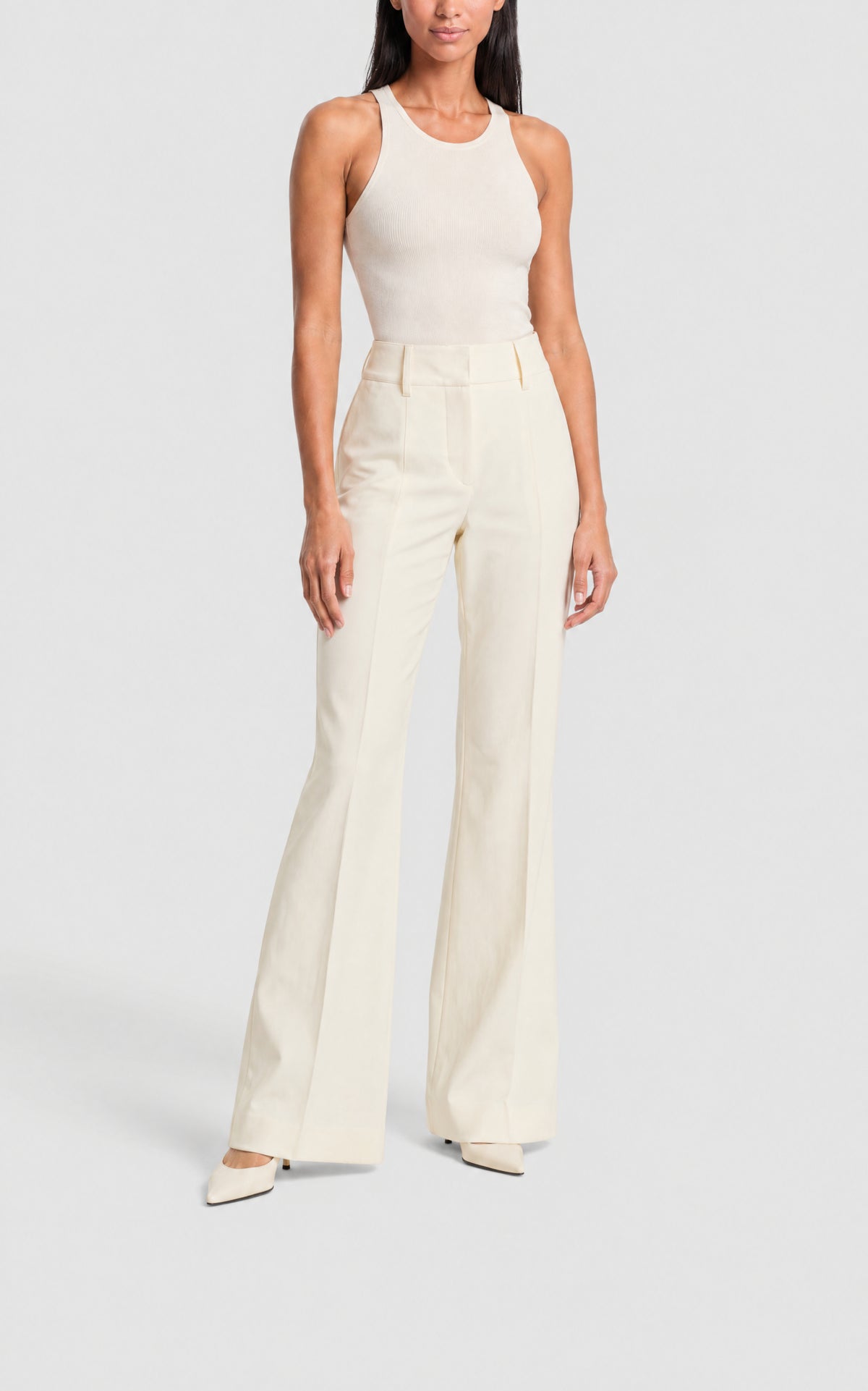 Ivory / Pantalon Rhein en lin - Ivory