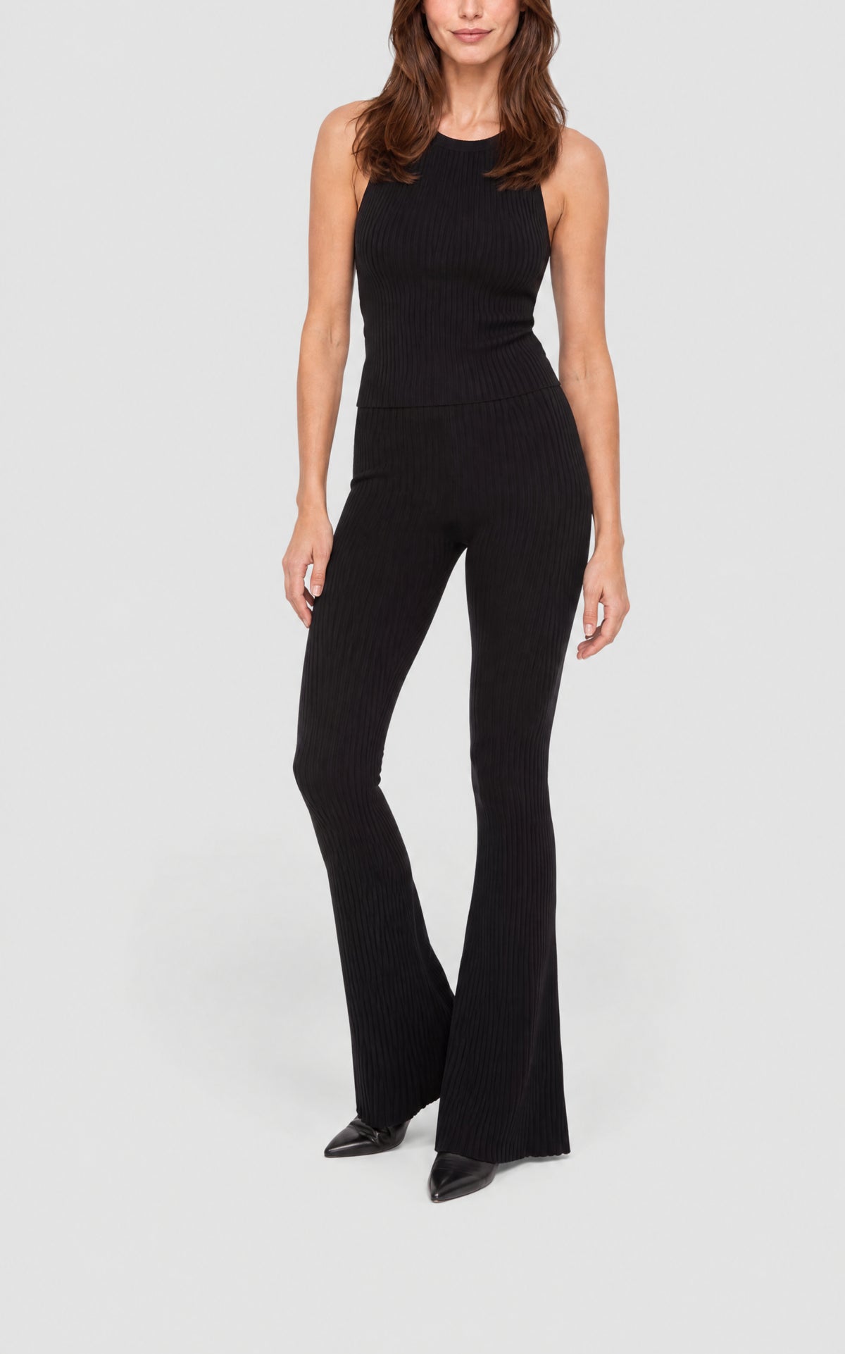 Black / Pantalon Alicia en laine - Black