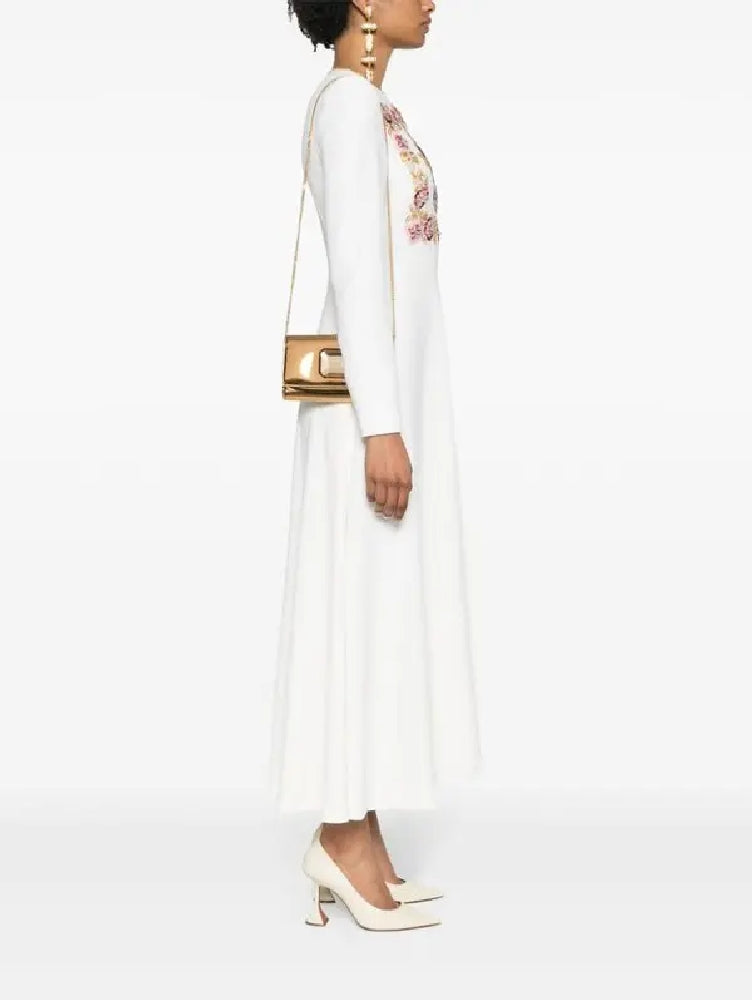Jaipur bag in smooth leather - Gold