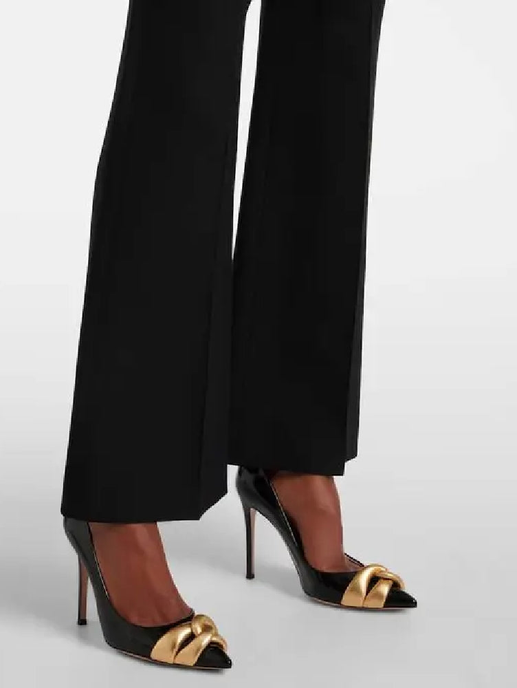 Escarpins Amour 105 en cuir lisse - Noir