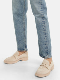 Mocassins Harris en daim - Neutre