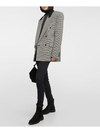 Bottines biker Lexington 20 en daim - Noir
