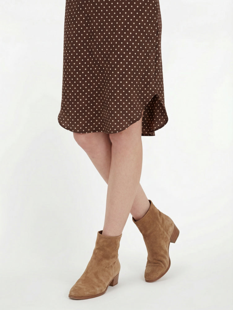 Bottines Bellamy 85 en daim - Brun