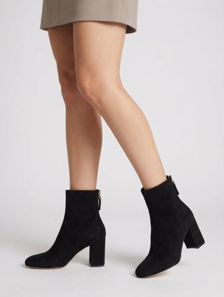 Bottines Bellamy 85 en daim - Noir