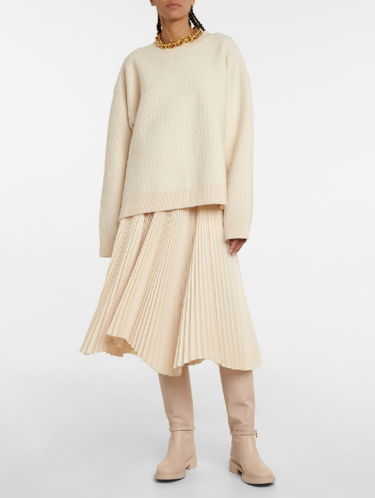 Bottes Ribbon Cavalier en cuir lisse - Neutre