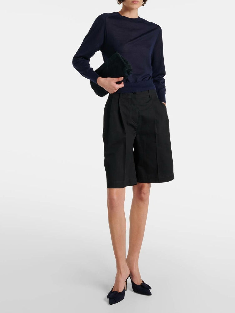 Mules Portofino 55 en daim - Noir