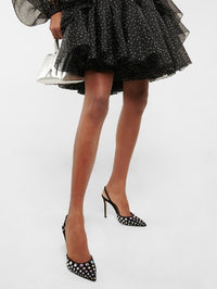 Escarpins Spectra 105 en daim - Noir