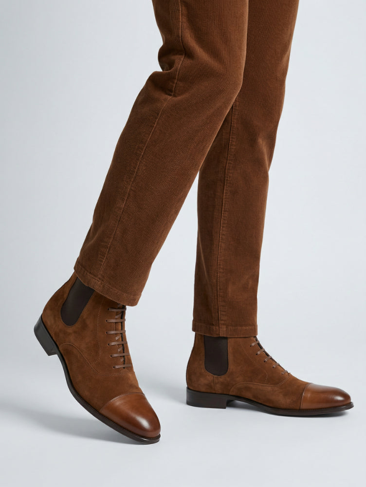 Oliver suede boots - Brown