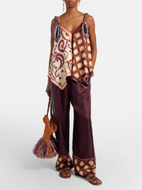 Sandales Shanti Thong en daim - Marron