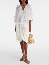 Sandales Gwyneth Flat en cuir lisse - Or