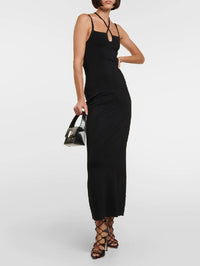 Sandales Anjelica 105 en cuir lisse - Noir