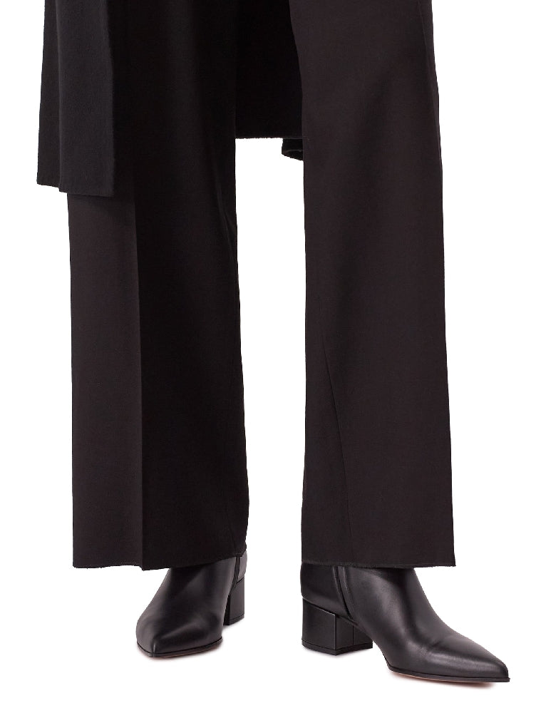 Bottines Lyell 45 en cuir lisse - Noir