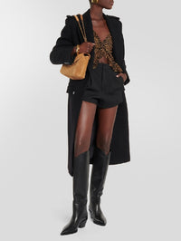 Bottes Denver 45 en cuir lisse - Noir