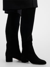 Bottes Joelle 70 en daim - Noir