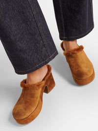 Sabots Lyss 55 en daim - Marron