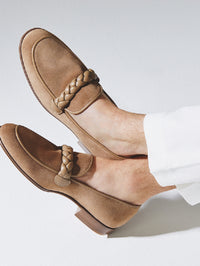 Mocassins Massimo 20 en daim - Marron