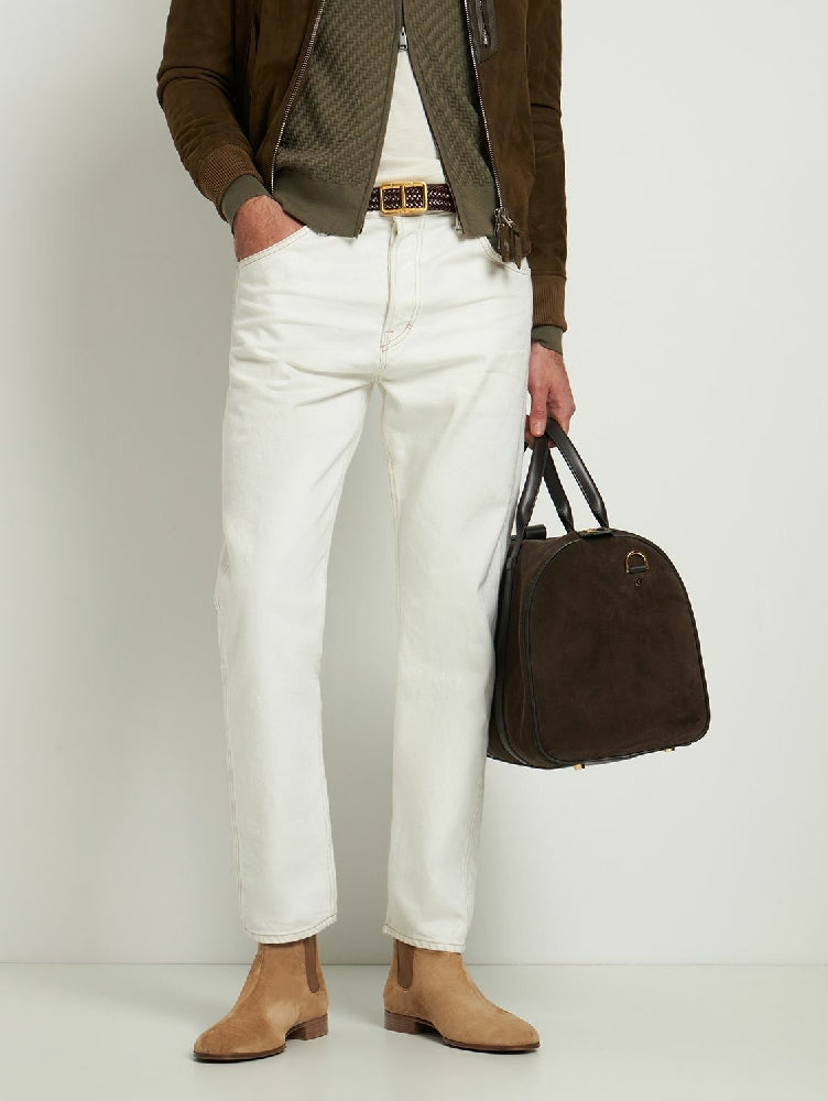 Bottines Alain en daim - Camel