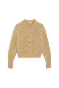 Gilet Bobby en maille - Or