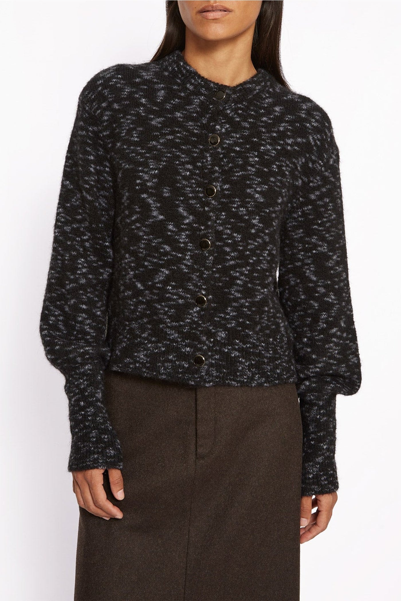 Gilet Bobby en laine - Charcoal