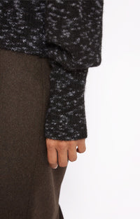 Gilet Bobby en laine - Charcoal