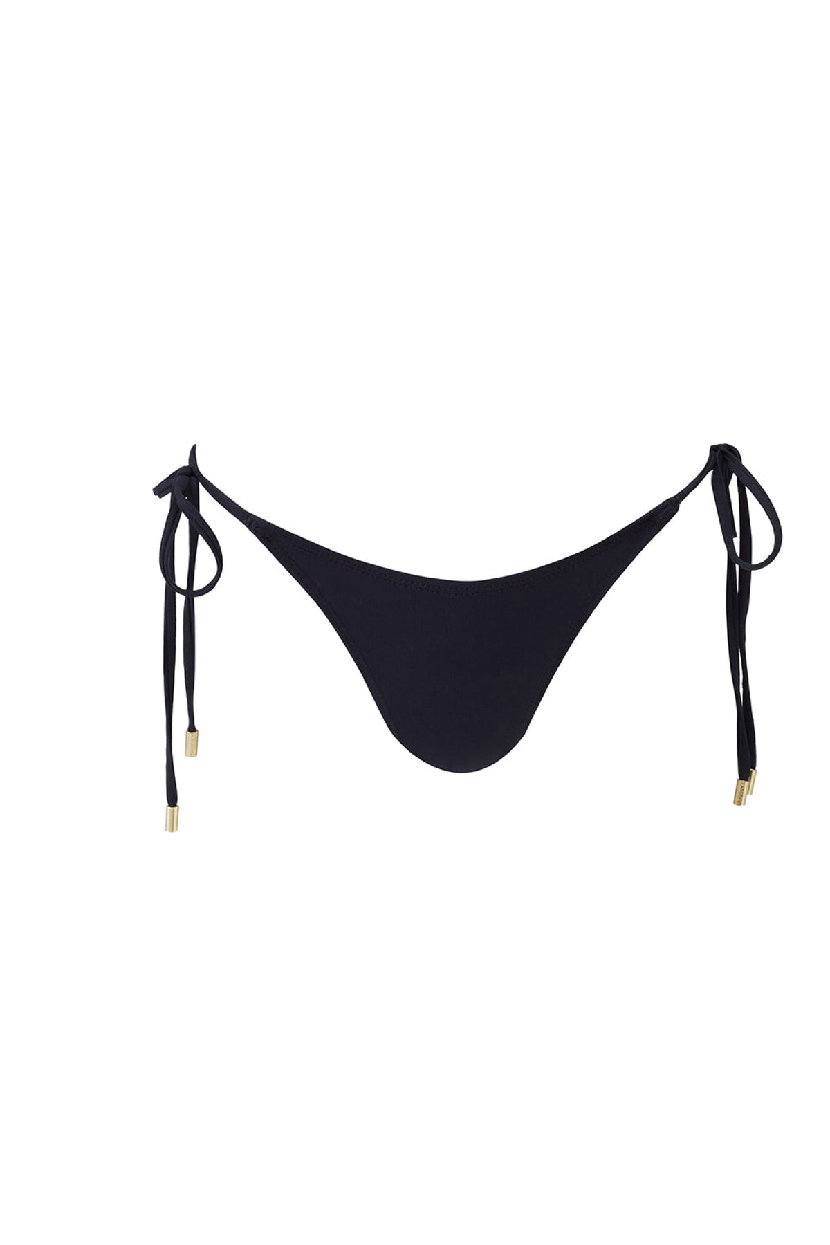Girona high-waisted bikini bottoms - Black