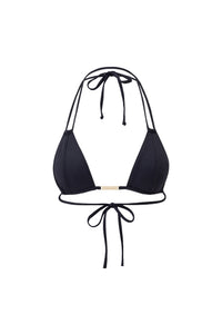 Haut de bikini triangle Girona - Black