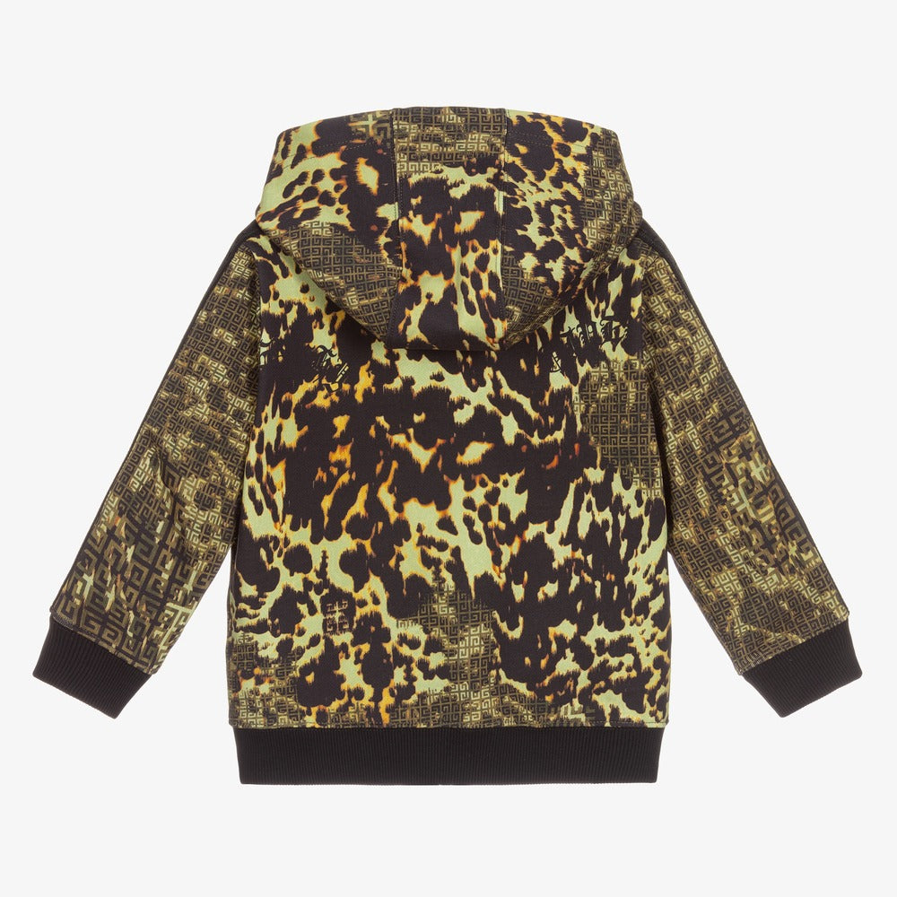 Cardigan en molleton - Army