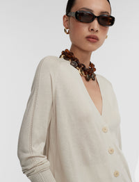 Sandstone Cardigan Maille - Sandstone