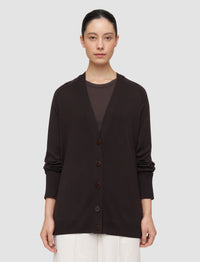 Espresso Cardigan Maille - Espresso