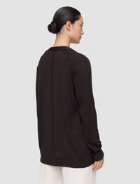 Espresso Cardigan Maille - Espresso
