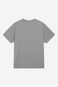 Baby Fox pocket t-shirt with patch - Grey Melange