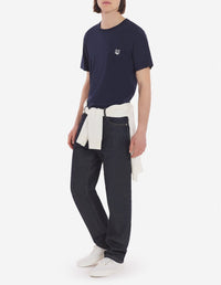 T-shirt with crest - Navy