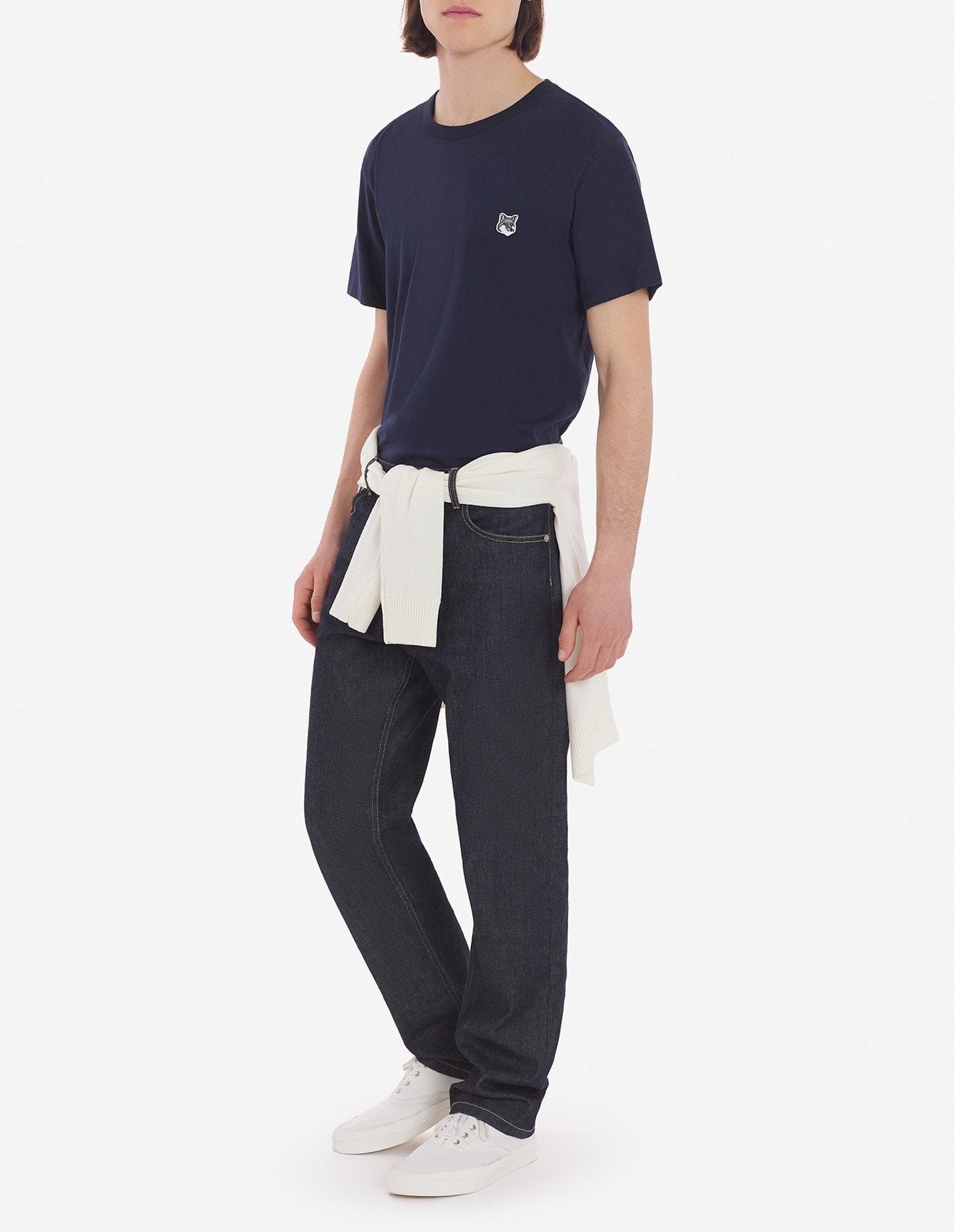 T-shirt with crest - Navy