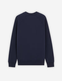 Round-neck sweatshirt with crest - Navy