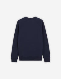 Round-neck sweatshirt with crest - Navy