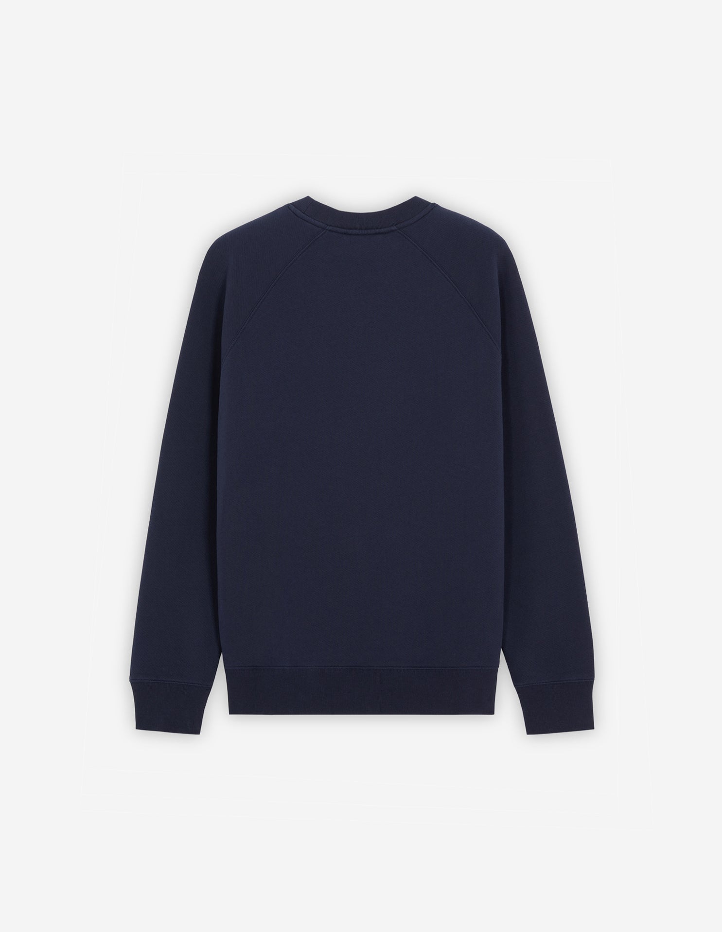 Round-neck sweatshirt with crest - Navy