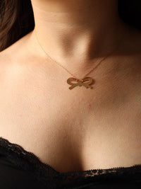18-carat rose gold Minis On Chain necklace - Rose