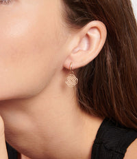 Mono boucle Twenty en or rose 18 carats - Rose