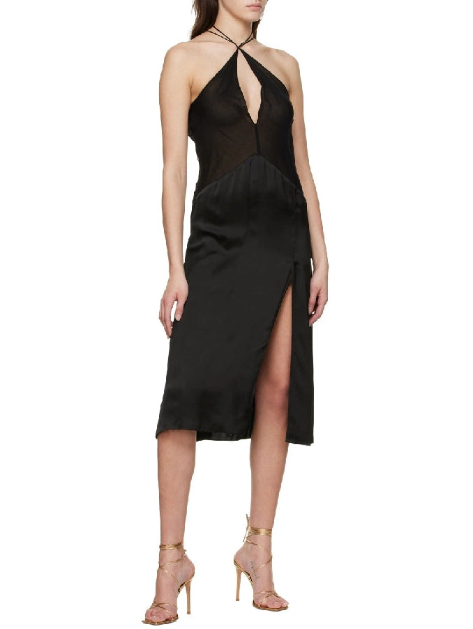 Sandales Sylvie 70 en cuir lisse - Or