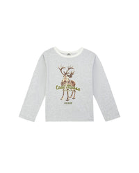 Sweatshirt Smily en coton - Gris Chine