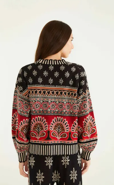 DIFFUSELY_Coconut Multicolor Cardigan - Coconut Multicolor