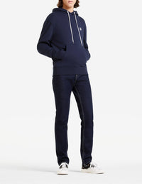 Sweat à capuche avec écusson - Navy