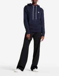 Sweat à capuche avec écusson - Navy