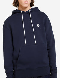 Sweat à capuche avec écusson - Navy