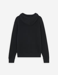 Sweat à capuche avec écusson - Black