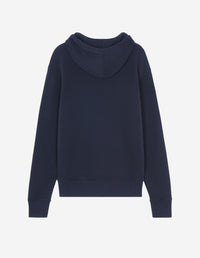 Sweat à capuche avec écusson - Navy