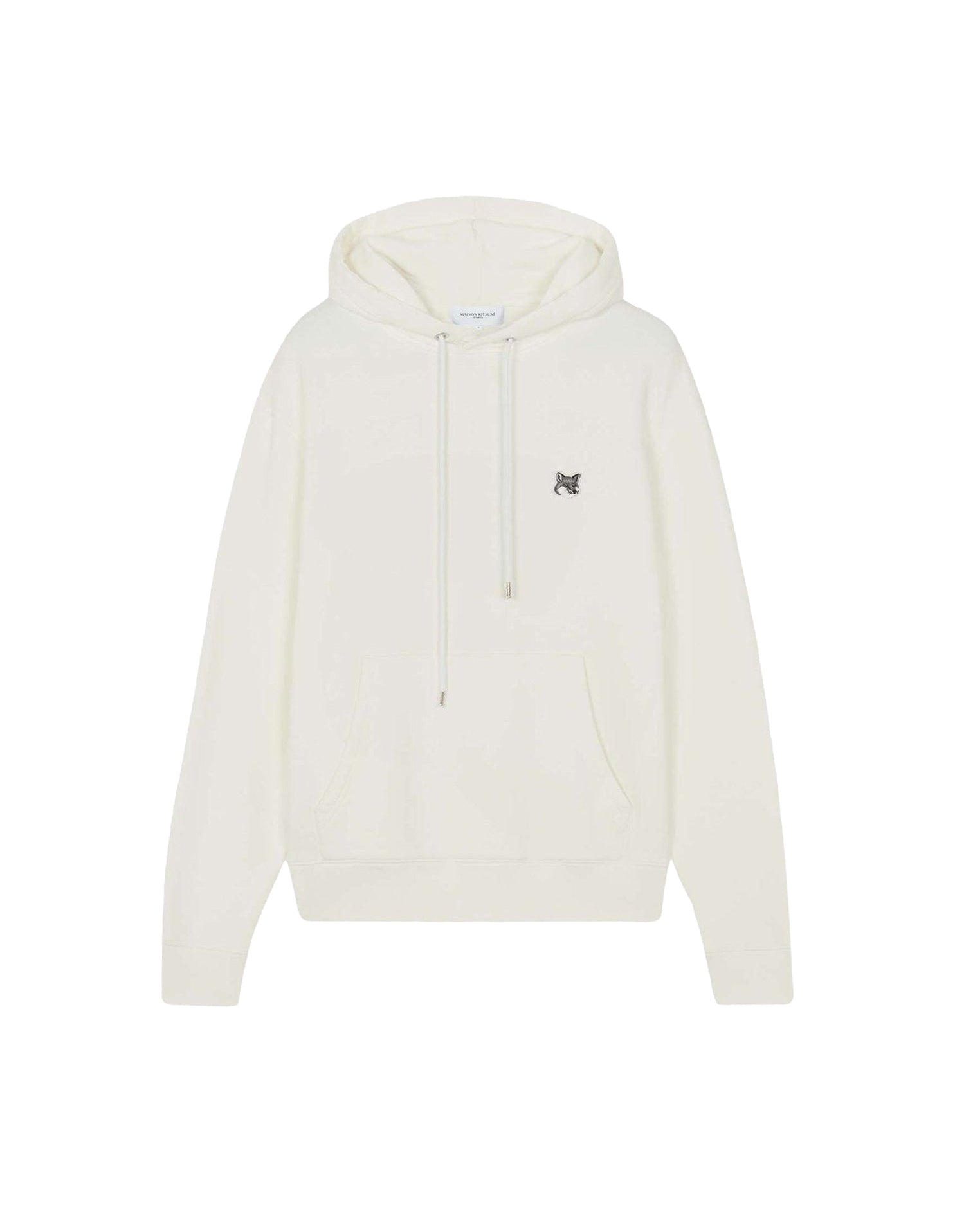 Sweat à capuche avec écusson - Ecru